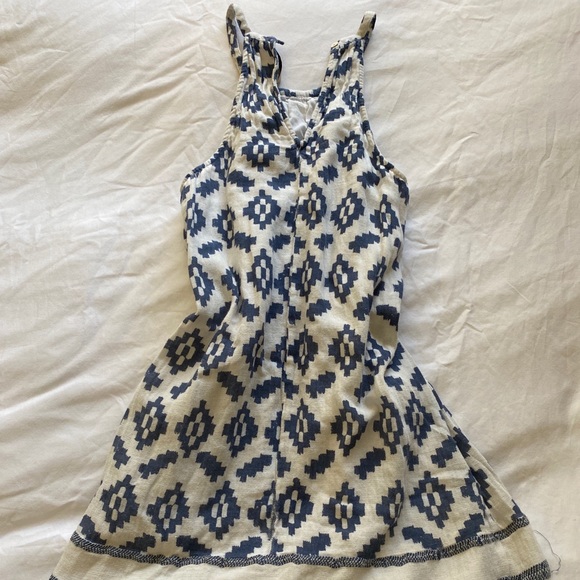 LUCKY BRAND HALTER TOP MINI DRESS - Picture 3 of 4